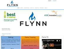 Tablet Screenshot of flynnburner.com